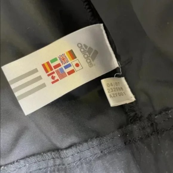 VTG Adidas Tracksuit Jacket Windbreaker Light Outdoor Hike - Picture 5 of 5